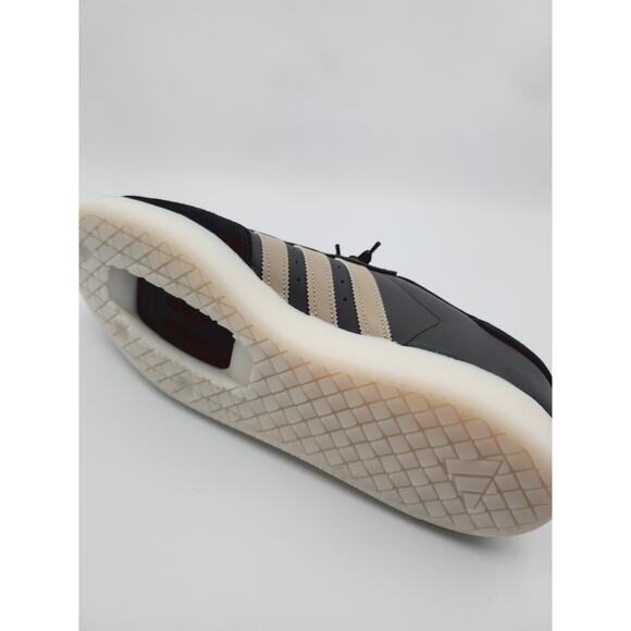 Mens Size 4.5 Adidas Velosamba Sneakers Black Leather Athletic IH5214 women 5.5 main image 4